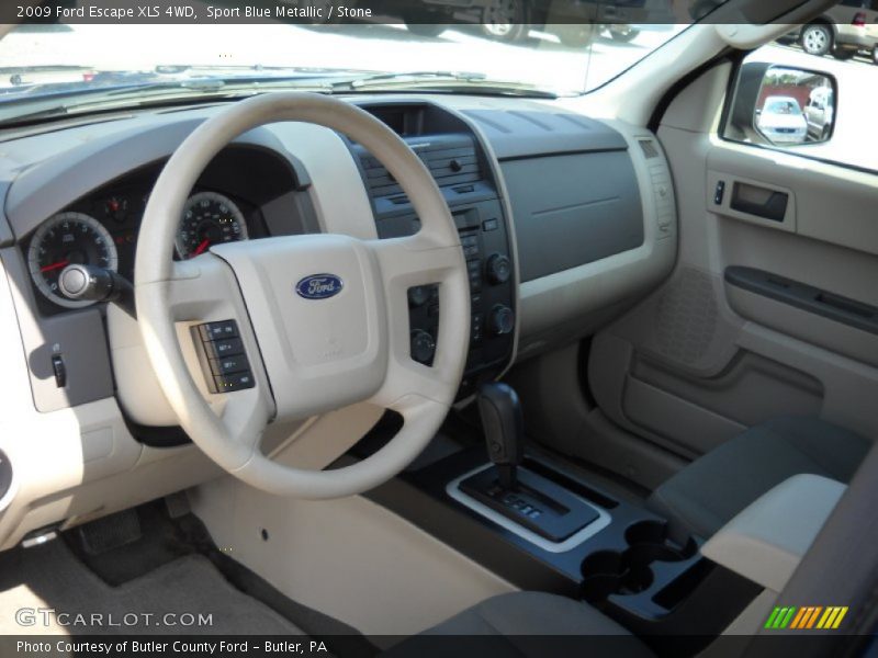 Dashboard of 2009 Escape XLS 4WD
