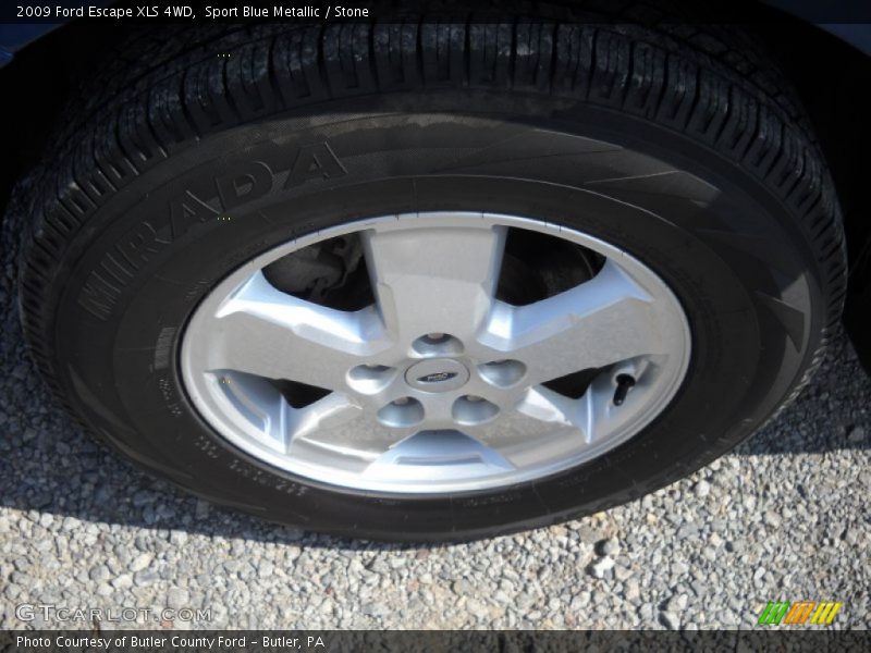 Sport Blue Metallic / Stone 2009 Ford Escape XLS 4WD