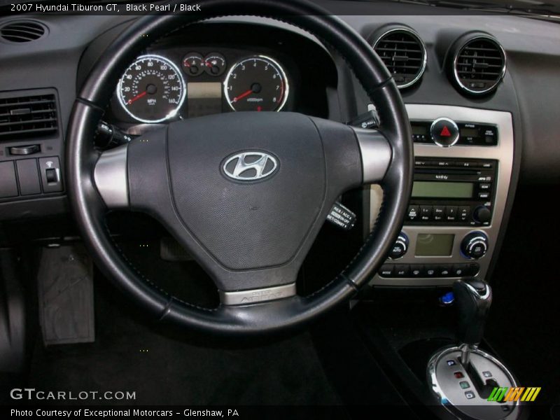 Black Pearl / Black 2007 Hyundai Tiburon GT