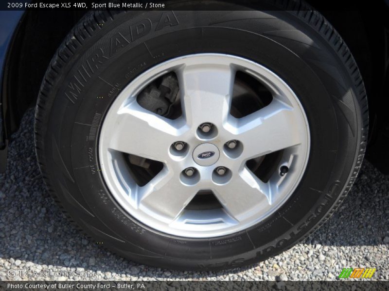 Sport Blue Metallic / Stone 2009 Ford Escape XLS 4WD