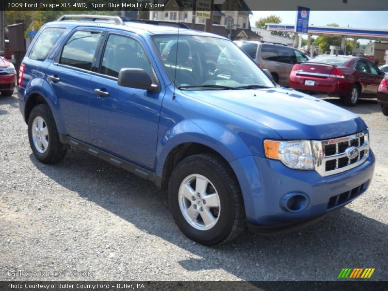 Sport Blue Metallic / Stone 2009 Ford Escape XLS 4WD