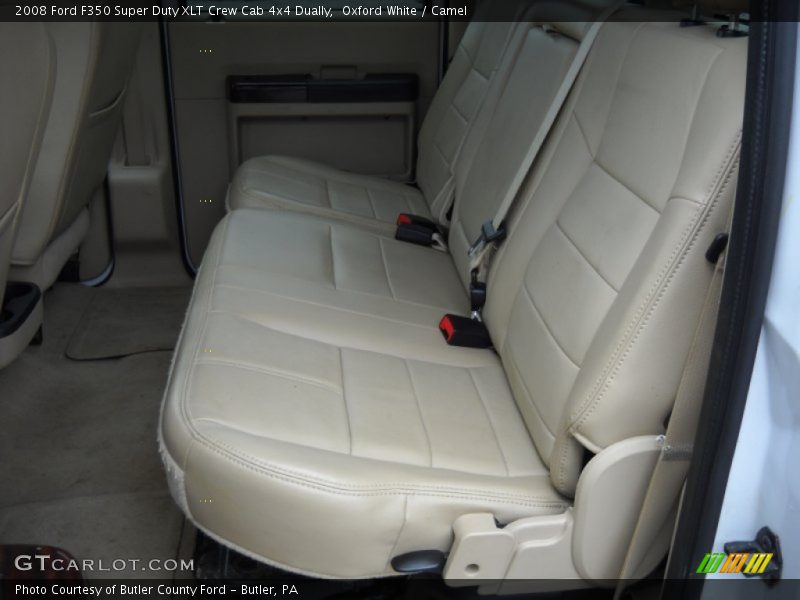 Oxford White / Camel 2008 Ford F350 Super Duty XLT Crew Cab 4x4 Dually