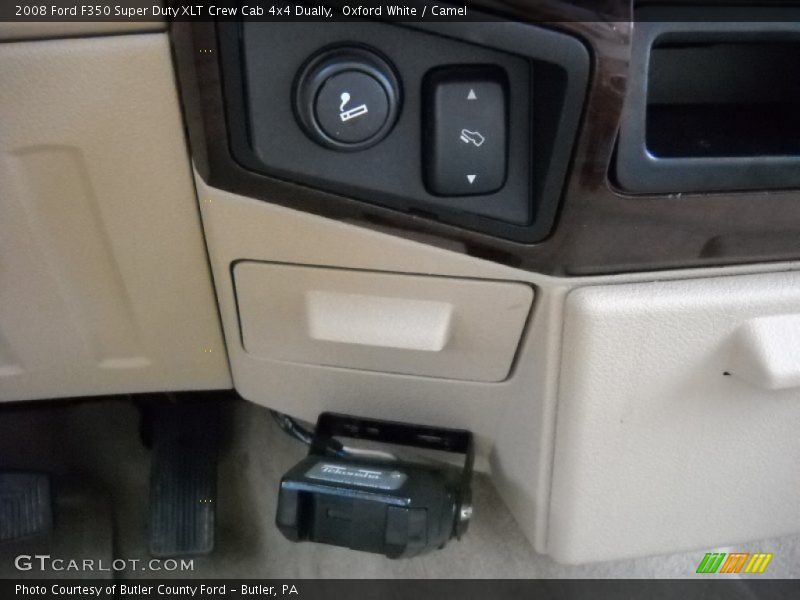 Oxford White / Camel 2008 Ford F350 Super Duty XLT Crew Cab 4x4 Dually