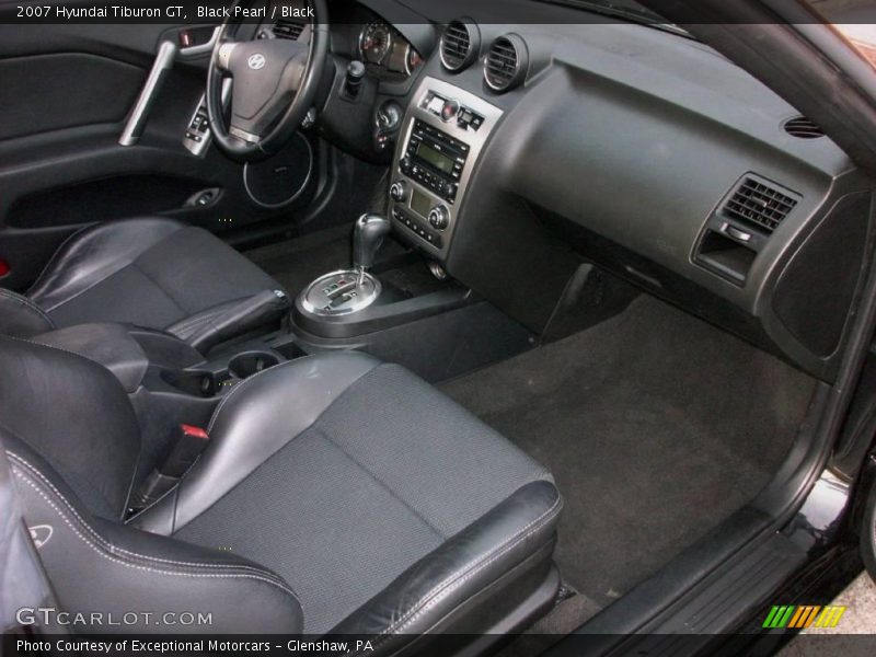 Black Pearl / Black 2007 Hyundai Tiburon GT