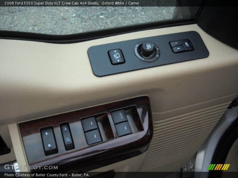 Oxford White / Camel 2008 Ford F350 Super Duty XLT Crew Cab 4x4 Dually