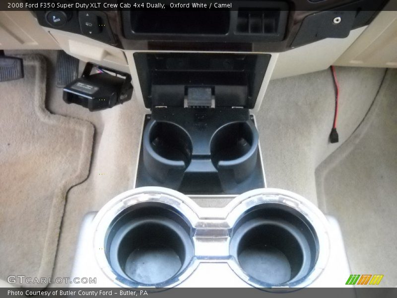 Oxford White / Camel 2008 Ford F350 Super Duty XLT Crew Cab 4x4 Dually