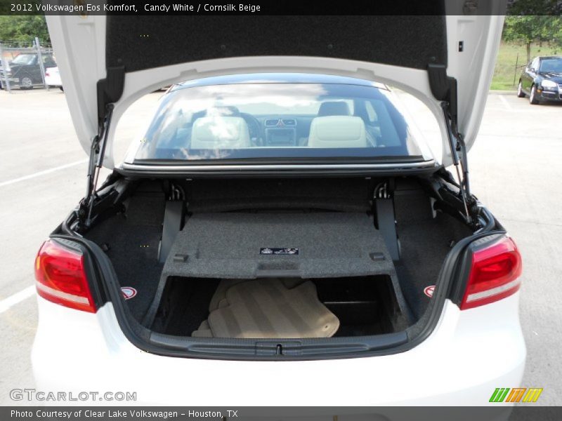 Candy White / Cornsilk Beige 2012 Volkswagen Eos Komfort