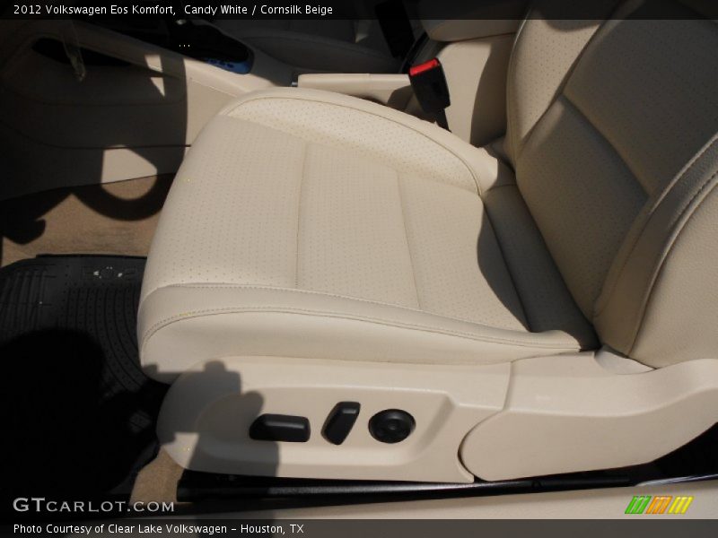 Candy White / Cornsilk Beige 2012 Volkswagen Eos Komfort