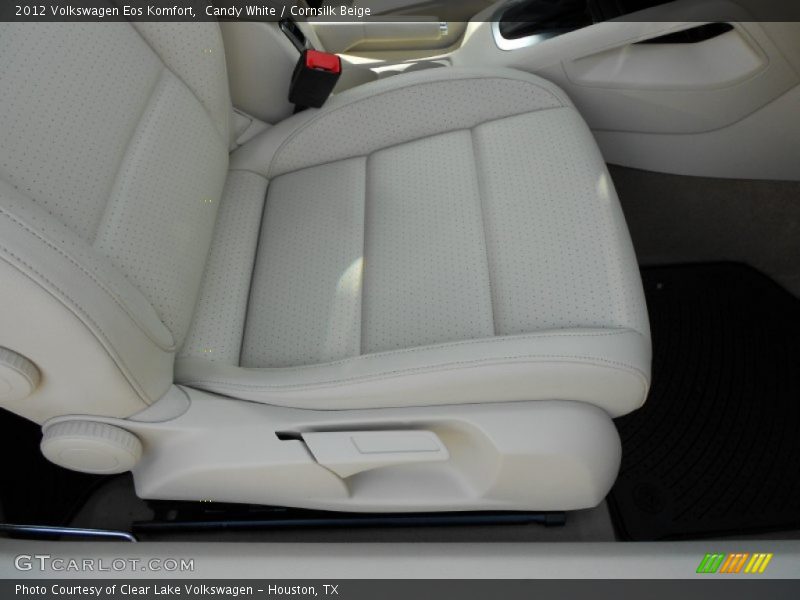 Candy White / Cornsilk Beige 2012 Volkswagen Eos Komfort