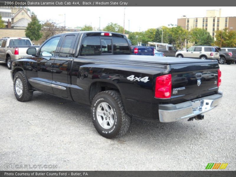  2006 Dakota Laramie Club Cab 4x4 Black