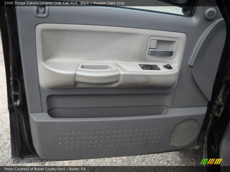 Black / Medium Slate Gray 2006 Dodge Dakota Laramie Club Cab 4x4