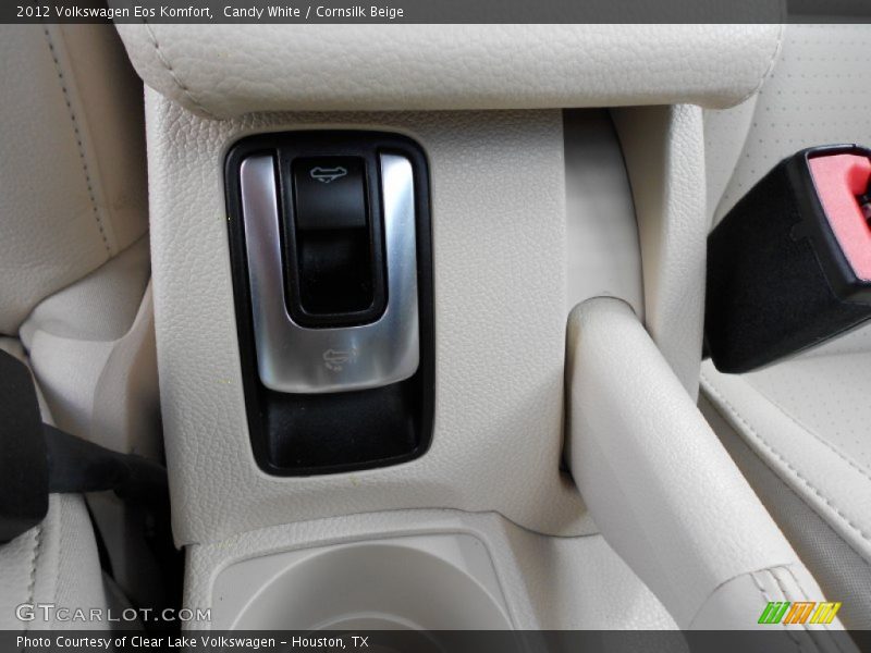 Candy White / Cornsilk Beige 2012 Volkswagen Eos Komfort