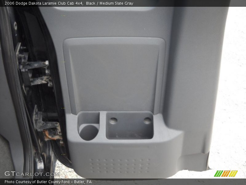Black / Medium Slate Gray 2006 Dodge Dakota Laramie Club Cab 4x4