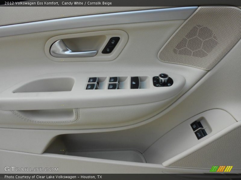 Candy White / Cornsilk Beige 2012 Volkswagen Eos Komfort