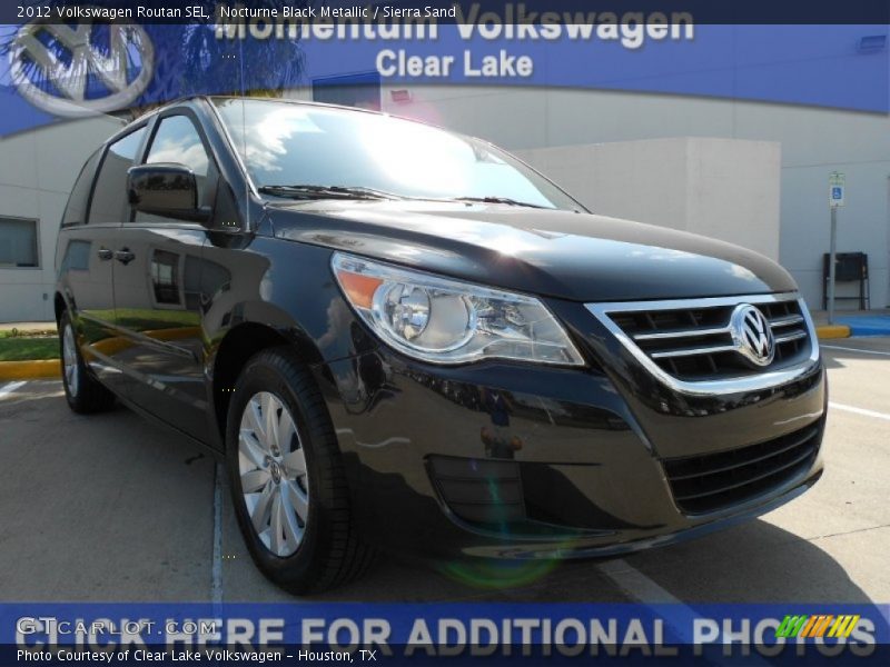 Nocturne Black Metallic / Sierra Sand 2012 Volkswagen Routan SEL