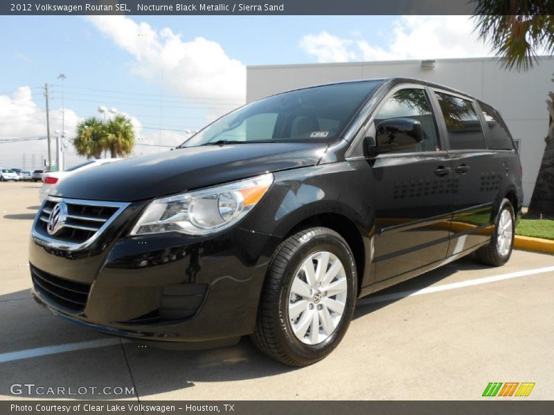 Nocturne Black Metallic / Sierra Sand 2012 Volkswagen Routan SEL