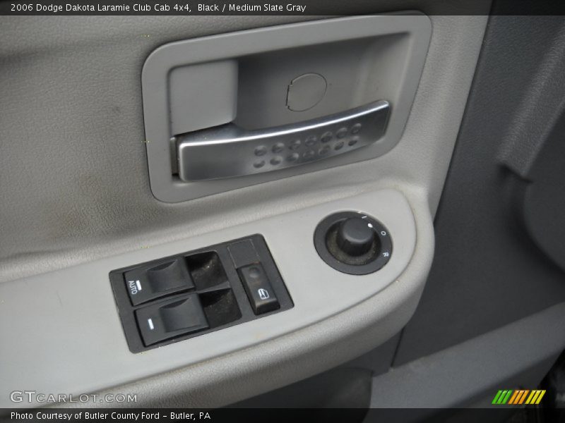 Black / Medium Slate Gray 2006 Dodge Dakota Laramie Club Cab 4x4
