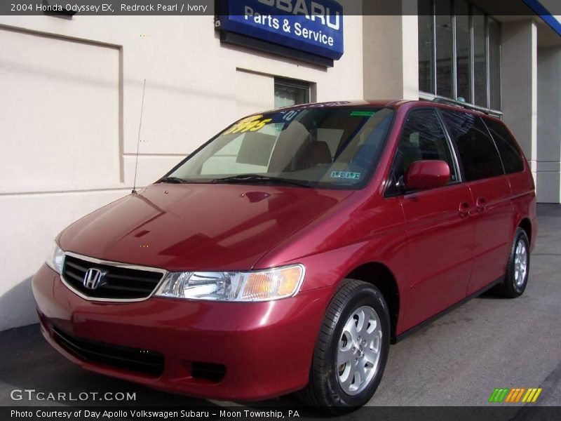Redrock Pearl / Ivory 2004 Honda Odyssey EX