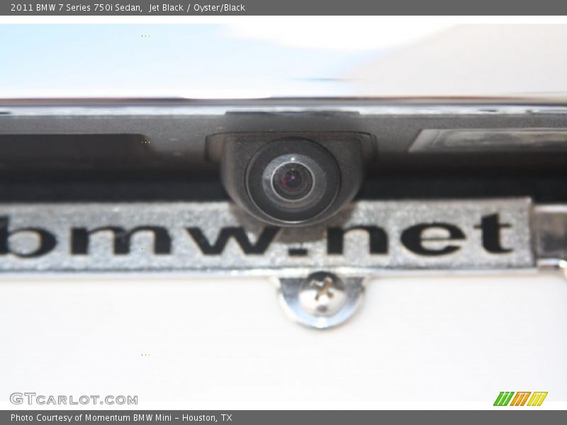 Jet Black / Oyster/Black 2011 BMW 7 Series 750i Sedan