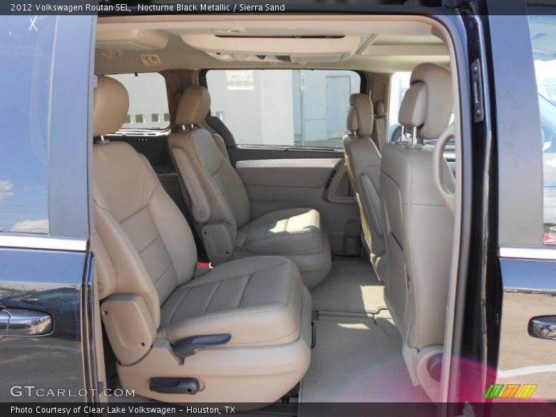  2012 Routan SEL Sierra Sand Interior