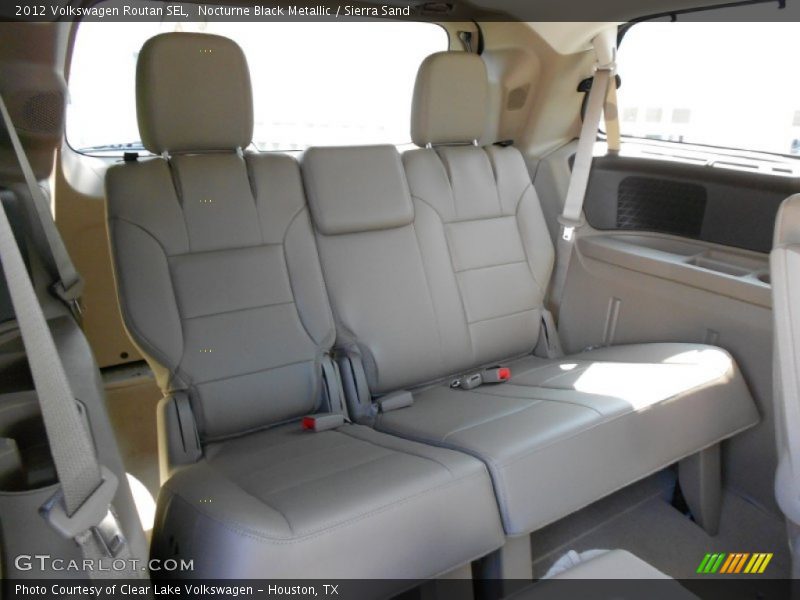  2012 Routan SEL Sierra Sand Interior