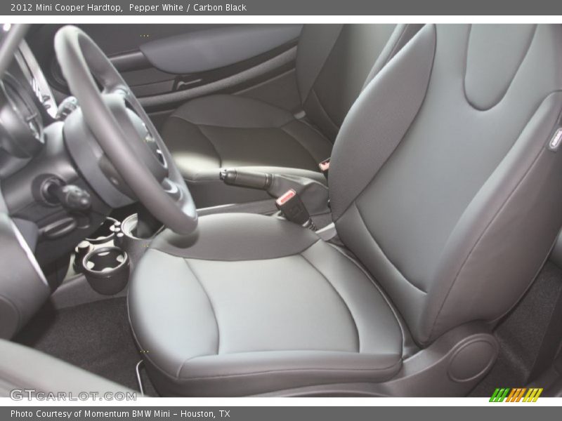  2012 Cooper Hardtop Carbon Black Interior