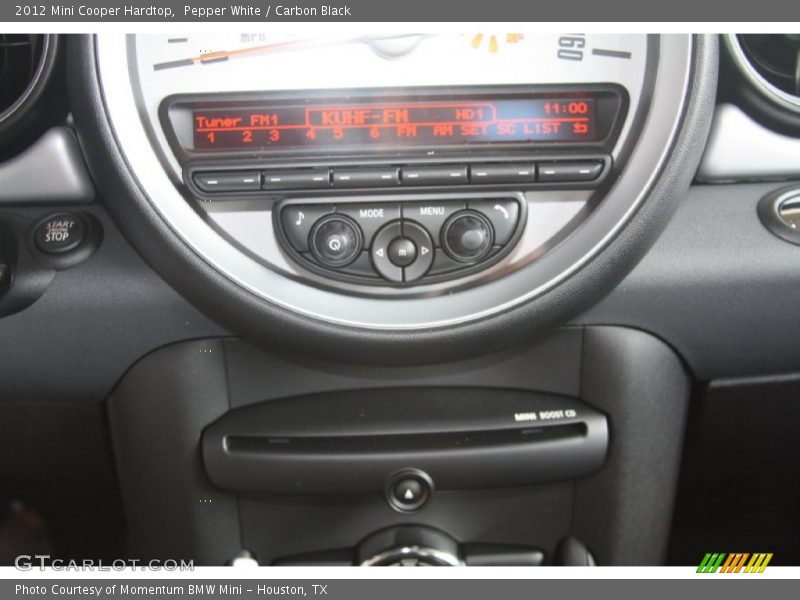 Pepper White / Carbon Black 2012 Mini Cooper Hardtop