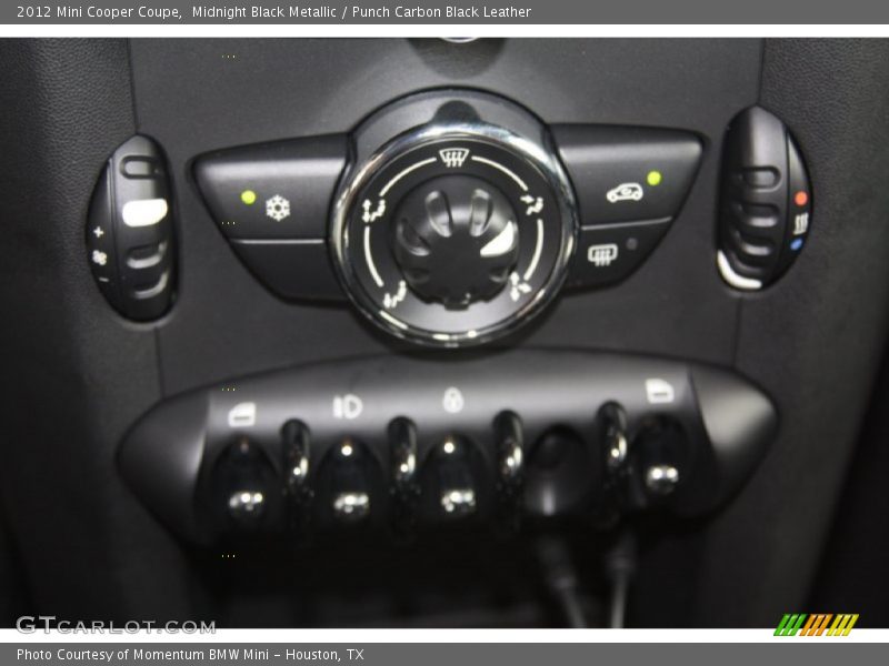 Controls of 2012 Cooper Coupe