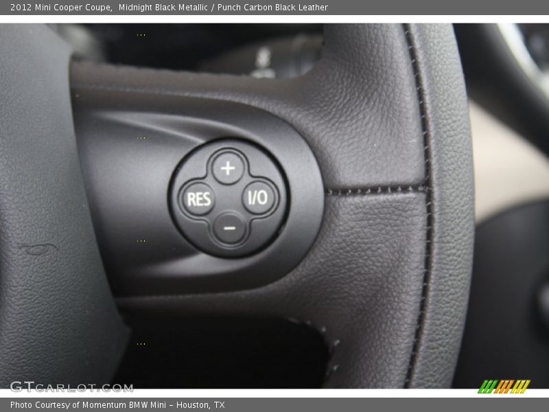 Controls of 2012 Cooper Coupe