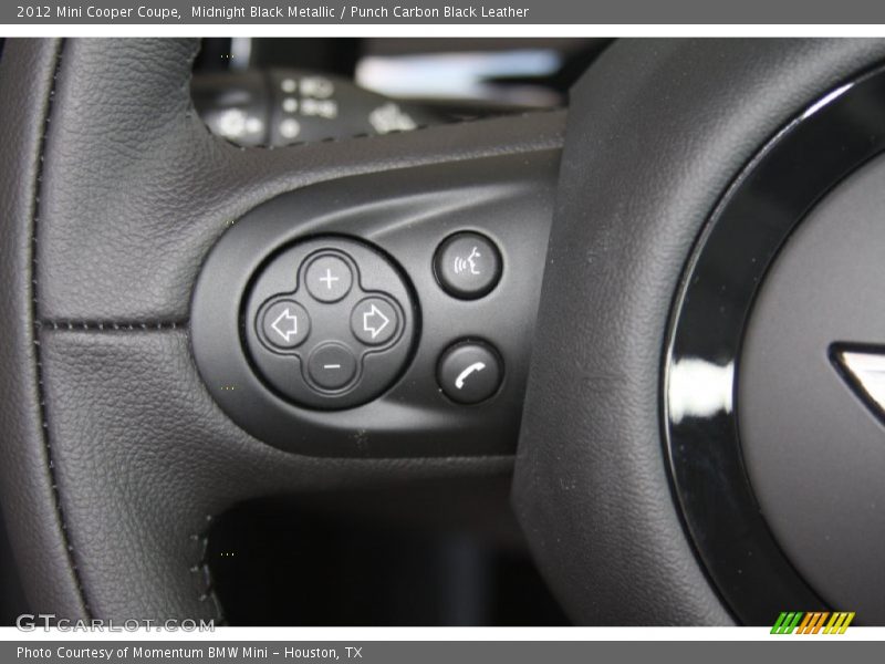 Controls of 2012 Cooper Coupe