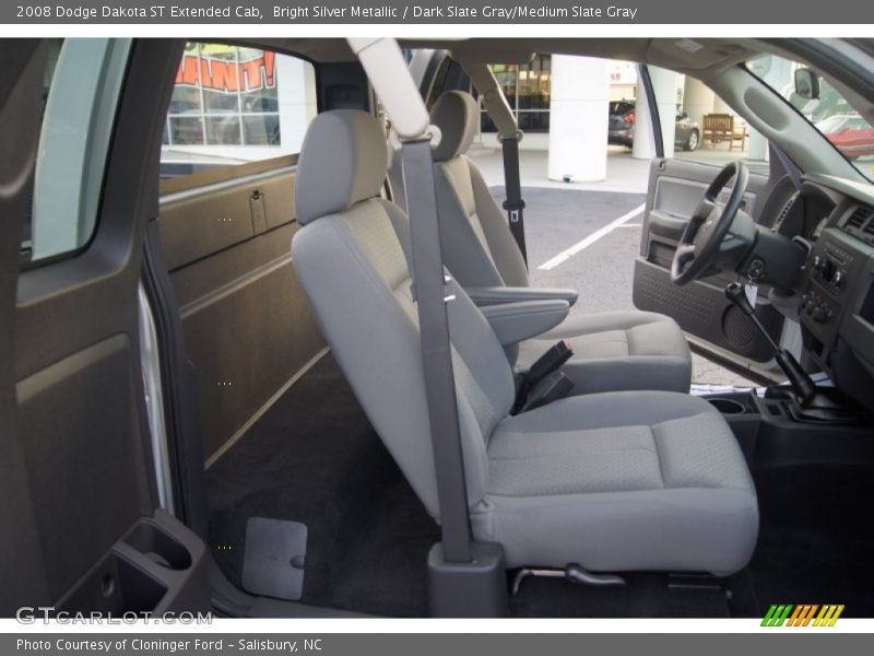 Bright Silver Metallic / Dark Slate Gray/Medium Slate Gray 2008 Dodge Dakota ST Extended Cab