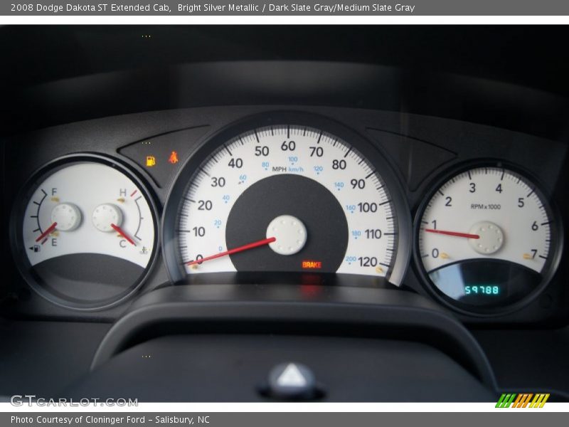  2008 Dakota ST Extended Cab ST Extended Cab Gauges