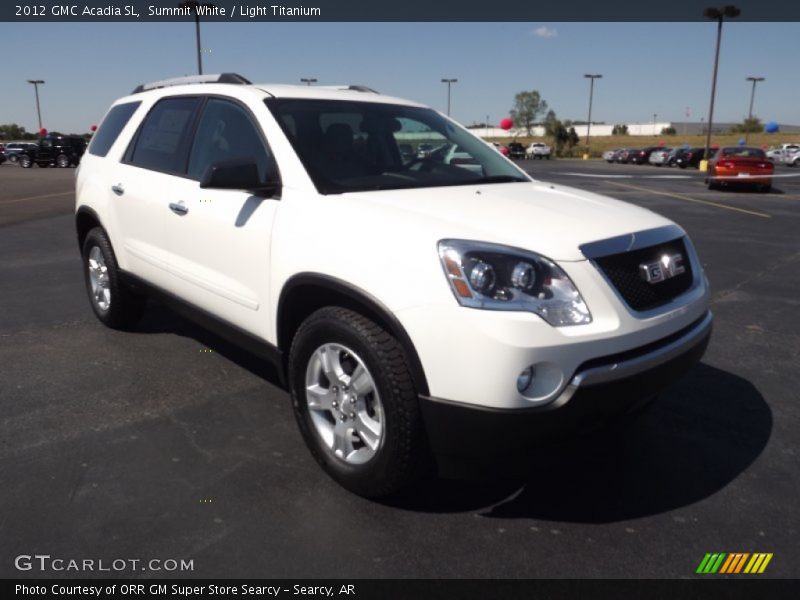 Front 3/4 View of 2012 Acadia SL