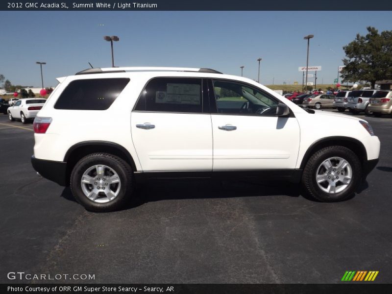  2012 Acadia SL Summit White