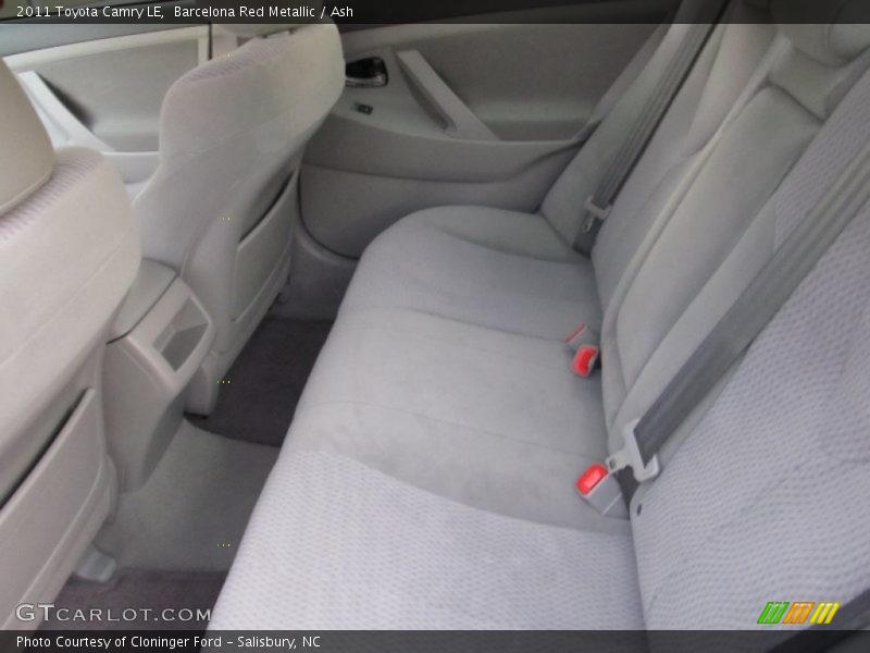 Barcelona Red Metallic / Ash 2011 Toyota Camry LE