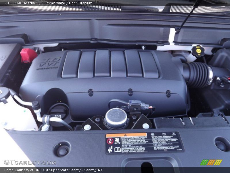  2012 Acadia SL Engine - 3.6 Liter SIDI DOHC 24-Valve VVT V6