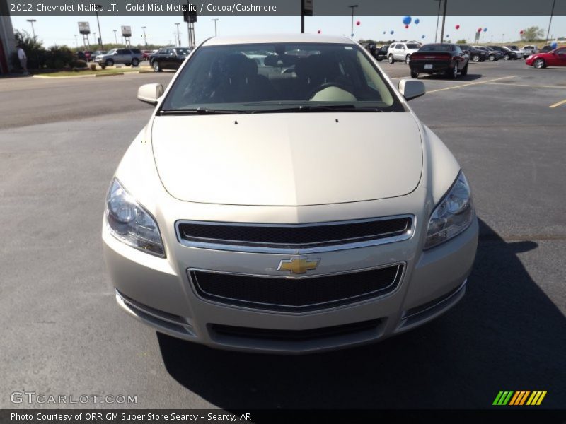 Gold Mist Metallic / Cocoa/Cashmere 2012 Chevrolet Malibu LT