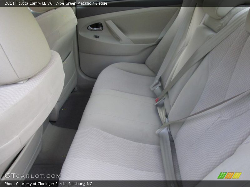 Aloe Green Metallic / Bisque 2011 Toyota Camry LE V6
