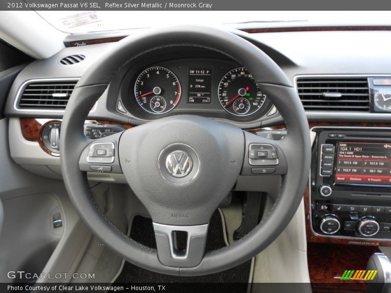  2012 Passat V6 SEL Steering Wheel