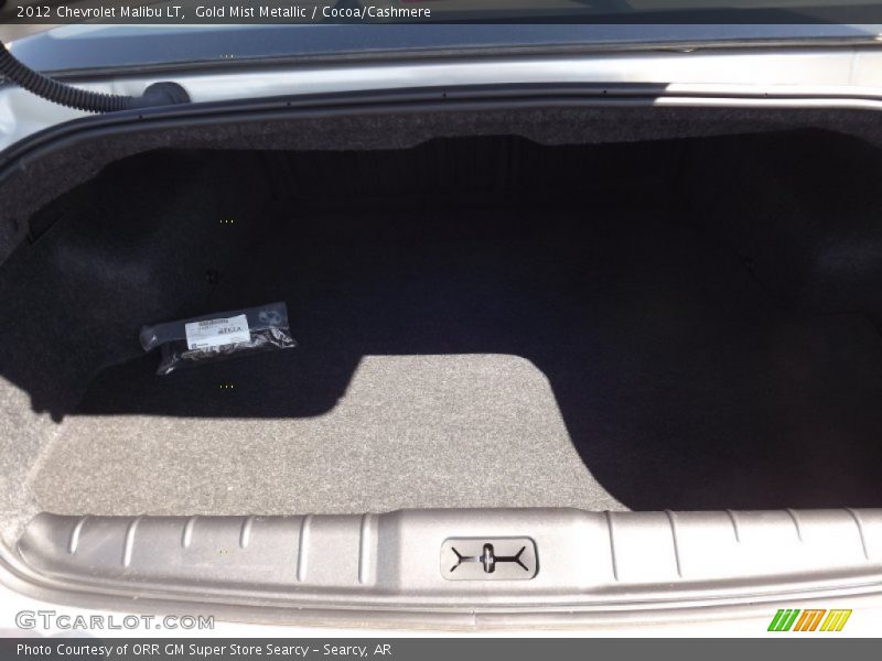 Gold Mist Metallic / Cocoa/Cashmere 2012 Chevrolet Malibu LT