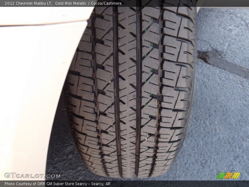 Gold Mist Metallic / Cocoa/Cashmere 2012 Chevrolet Malibu LT