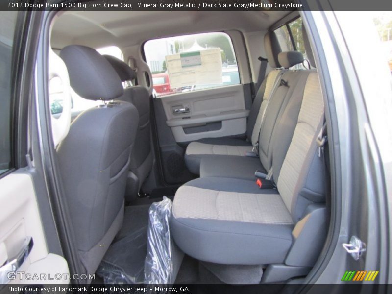 Mineral Gray Metallic / Dark Slate Gray/Medium Graystone 2012 Dodge Ram 1500 Big Horn Crew Cab