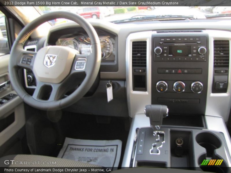 Mineral Gray Metallic / Dark Slate Gray/Medium Graystone 2012 Dodge Ram 1500 Big Horn Crew Cab