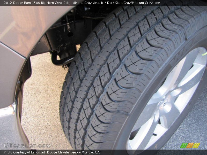 Mineral Gray Metallic / Dark Slate Gray/Medium Graystone 2012 Dodge Ram 1500 Big Horn Crew Cab