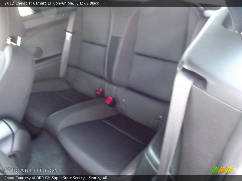 Black / Black 2012 Chevrolet Camaro LT Convertible