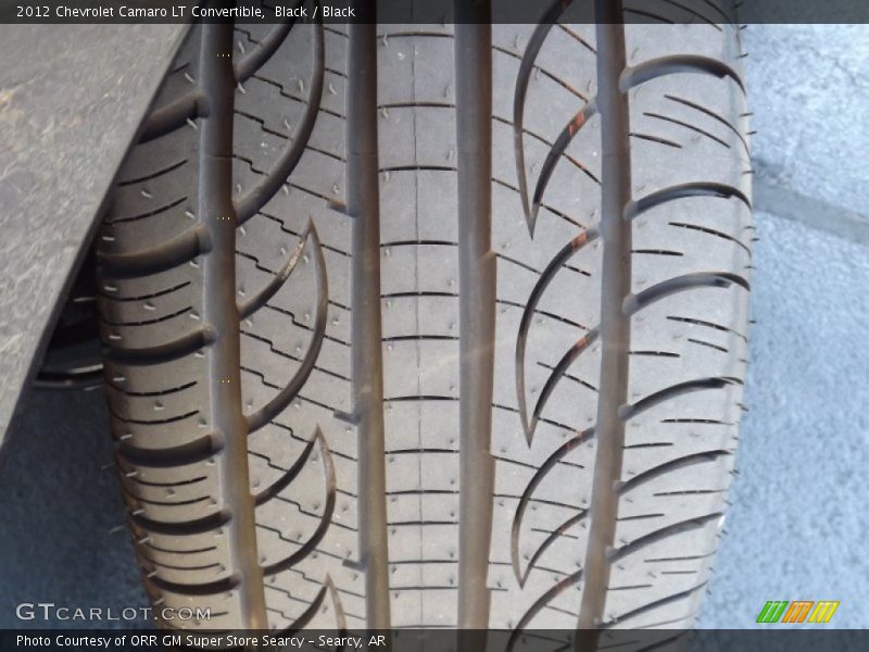 Black / Black 2012 Chevrolet Camaro LT Convertible