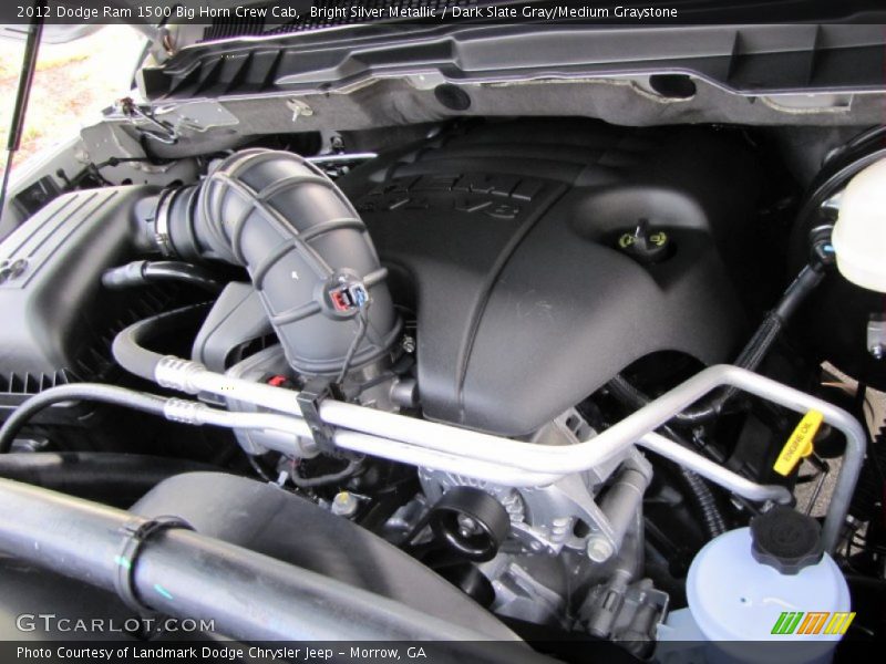 Bright Silver Metallic / Dark Slate Gray/Medium Graystone 2012 Dodge Ram 1500 Big Horn Crew Cab