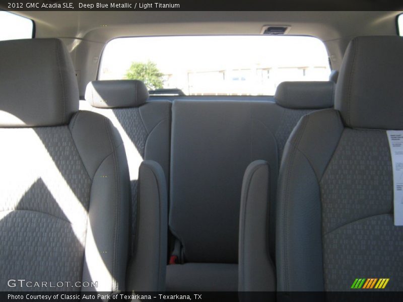 Deep Blue Metallic / Light Titanium 2012 GMC Acadia SLE
