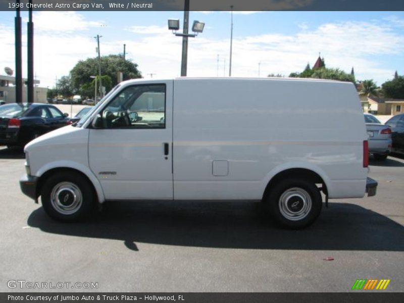 White / Neutral 1998 Chevrolet Astro Cargo Van