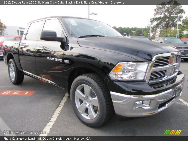 Front 3/4 View of 2012 Ram 1500 Big Horn Crew Cab